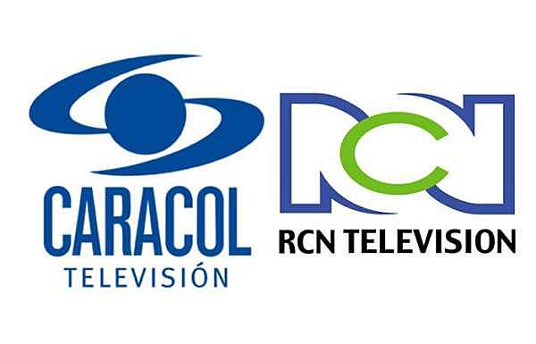 Canales privados: Caracol Tv y RCN .