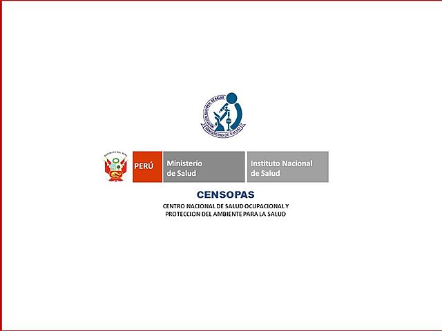 CENSOPAS, como miembro del Consejo Nacional de Seguridad y Salud en el Trabajo