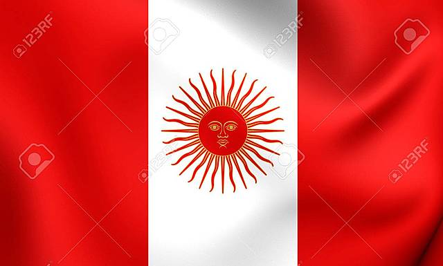 segunda bandera del Perù