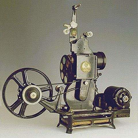 Primer proyector de película