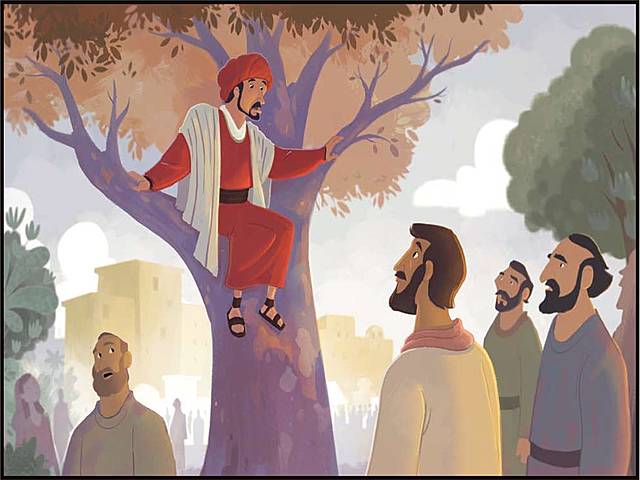 Jesús conoce a zaqueo