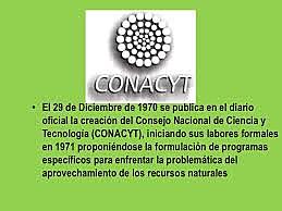 Creación del Conacyt