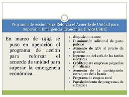 Acuerdo de unidad para superar la emergencia económica