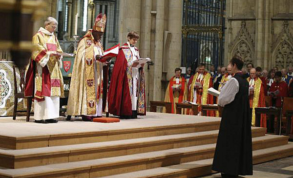 Fundación de la Iglesia Anglicana,