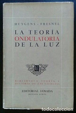 Huygens publicó su teoría de la luz