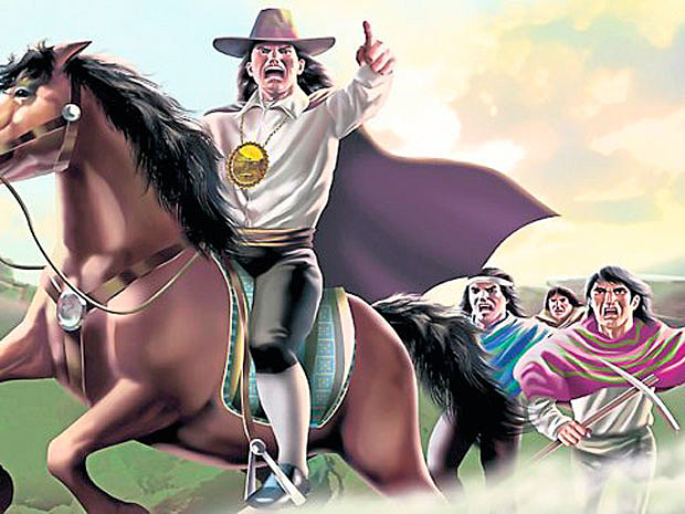 La batalla de Sangarará