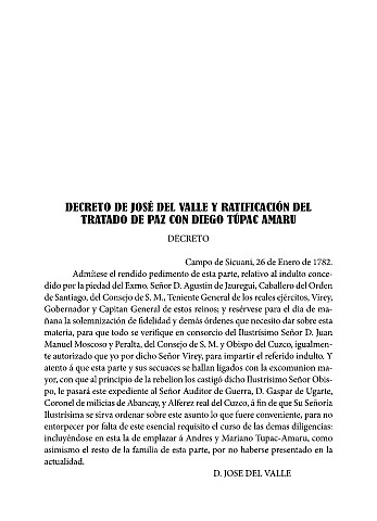 Tratado de paz de Sicuani