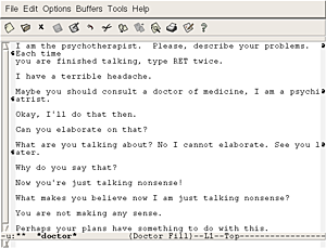 Eliza (Origenes de los Chatbots)