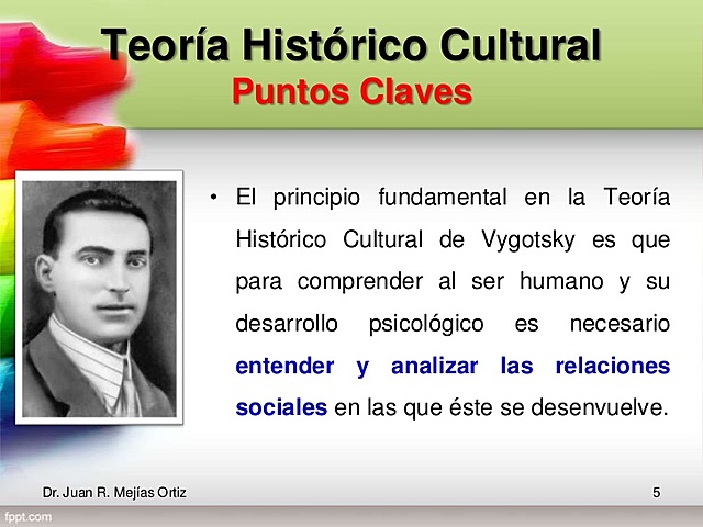 "Teoría histórico - cultural"