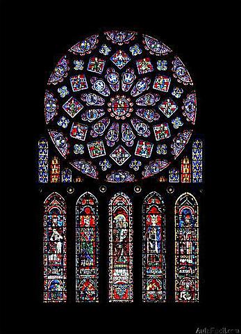 Vitrales de la Catedral de Chartres