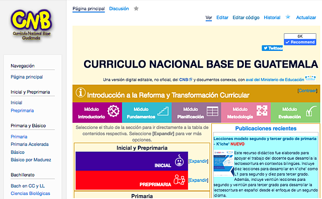 Digitación del CNB
