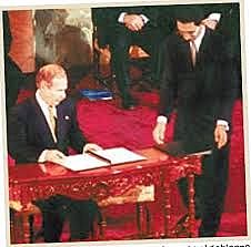 Firma de los Acuerdos de Paz