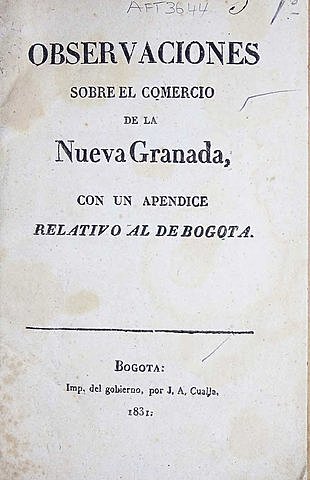 Ley Fundamental del Estado de la Nueva Granada.