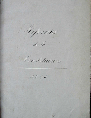 Constitución Política de la Nueva Granada.