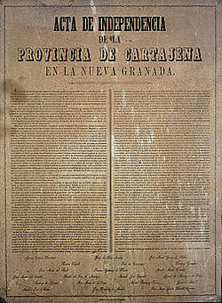 Constitución de Cartagena de Indias.