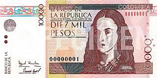 Cambio del billete de 10000