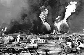 Explosiones en las instalaciones de PEMEX