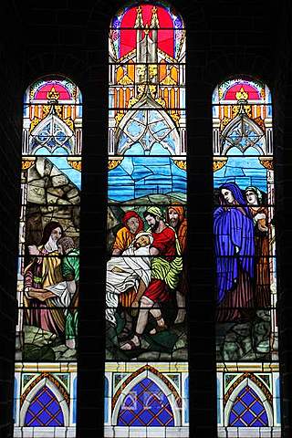 Santuario de Las Lajas, Colombia (Vitrales Goticos en América Latina)