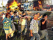 Karkur Bus Suicide Bomb - 14 Dead/50 Injured