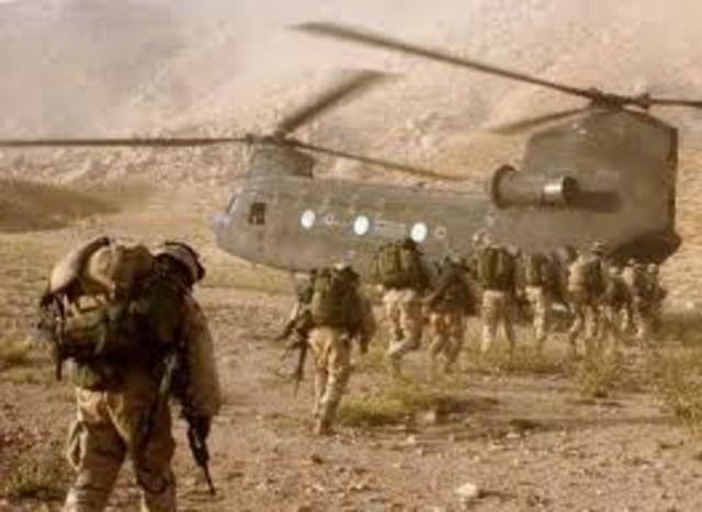 US goes to war in Afghanistan
