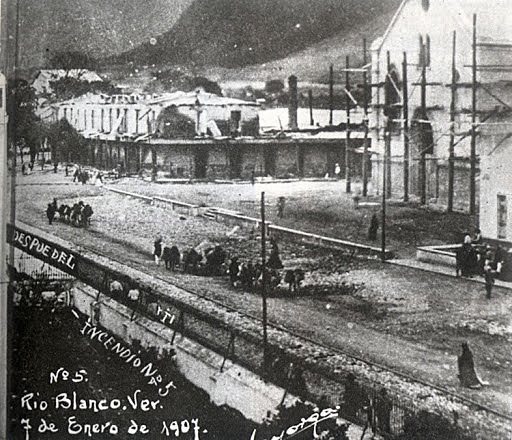 La rebelion "Huelga Rio Blanco"