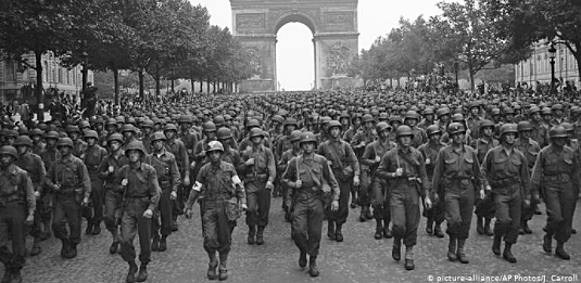Paris invaded by Nazi's
