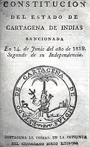Constitución del Estado de Cartagena de Indias.