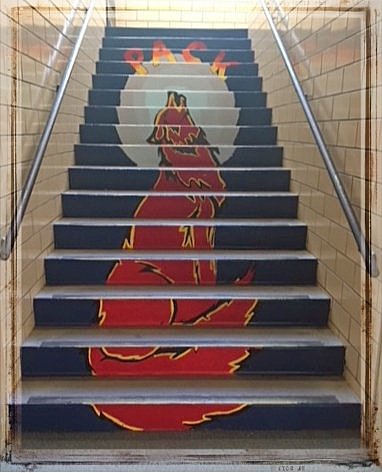 Work begins to spruce up the building