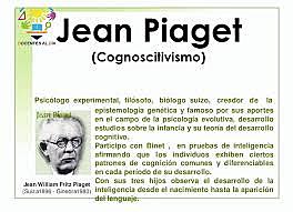 PSICOLOGIA GENETICA (1896-1980) JEAN PIAGET