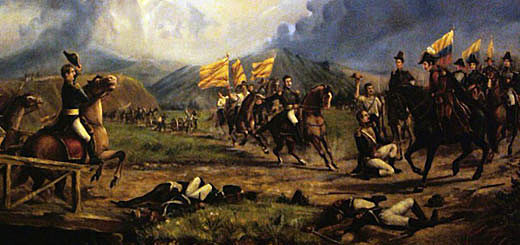 07/08/1819 - Batalla de Boyacá, que provoca la caída definitiva del Virreinato de Nueva Granada