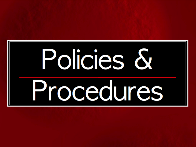 Classroom Policies and Procedures