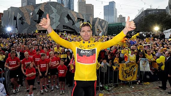 Cadel Evans wins 2011 Tour de France