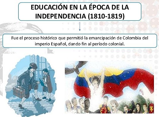 La independencia y la educación 1810 – 1880