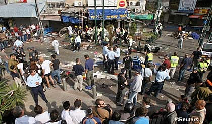 Tel Aviv Shawarma Restaurant Bomb - 11 Dead/70 Injured
