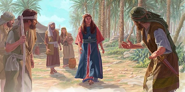 Moisés y el sacerdote.