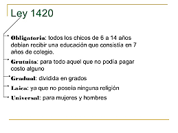 Ley 1420