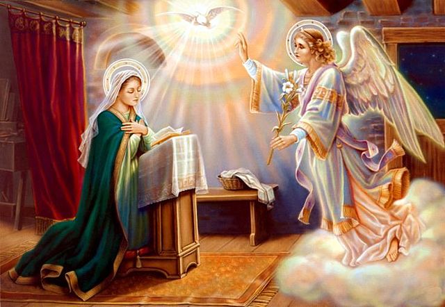 Angel Gabriel went to Mary