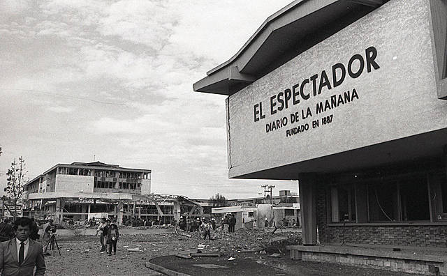 Bomba al diario El Espectador
