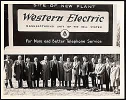 Walter Shewart,Western Electric Company.