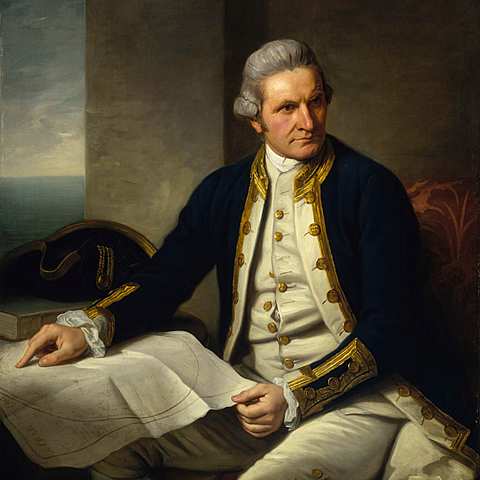 Captain Cook Claims Australia