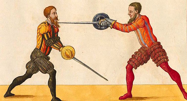 ESPADA ROPERA EN DUELO