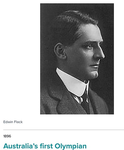 Australia’s First Olympian - Edwin Flack