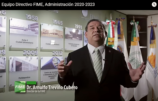 Presenta Director de FIME equipo Directivo a distancia