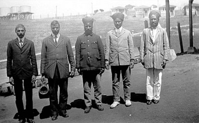 Indians arrive in America