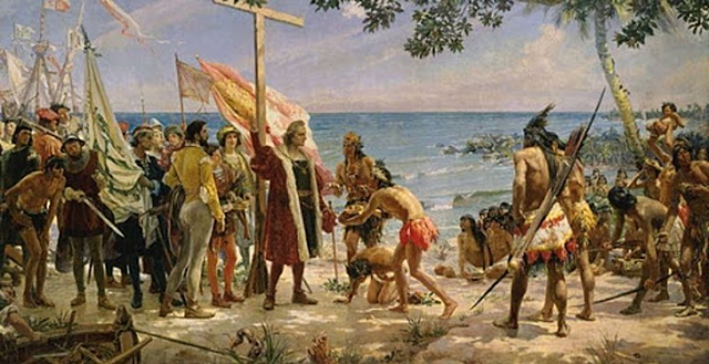 Cristóbal Colón en America