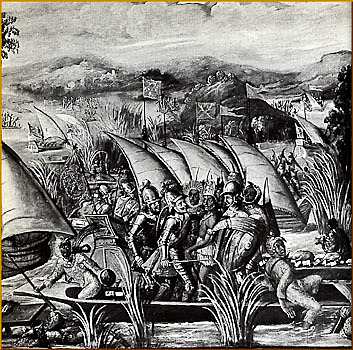 Los indígenas durante la conquista (1505)