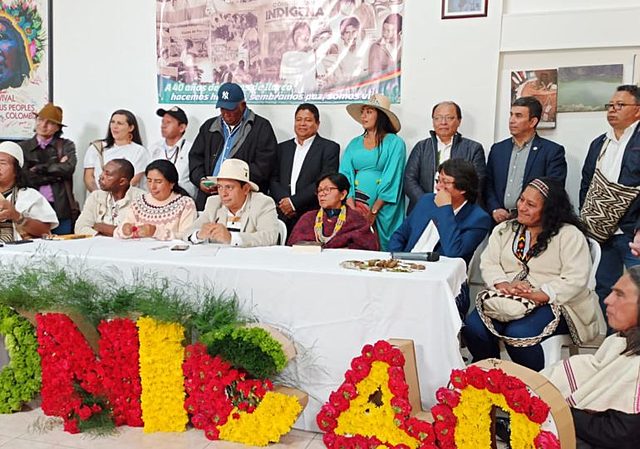 ONIC Organización nacional indígena de Colombia 1980