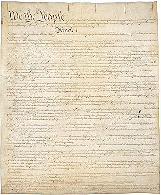 The United State Constitution was written
