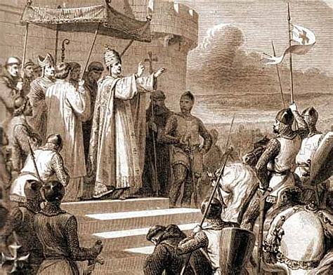 Papa Urbano II indice la prima crociata