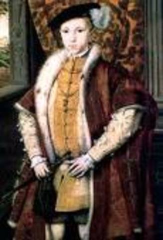 King Edward VI dies